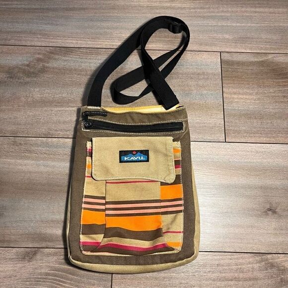 Kavu Multi-Colored Crossbody Sling Bag‎ - Picture 1 of 4